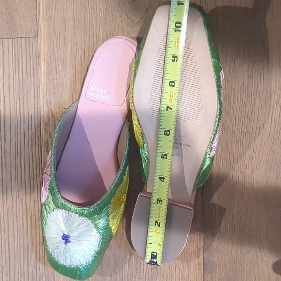 new Jeffrey Campbell straw flower mules - Picture 17 of 17